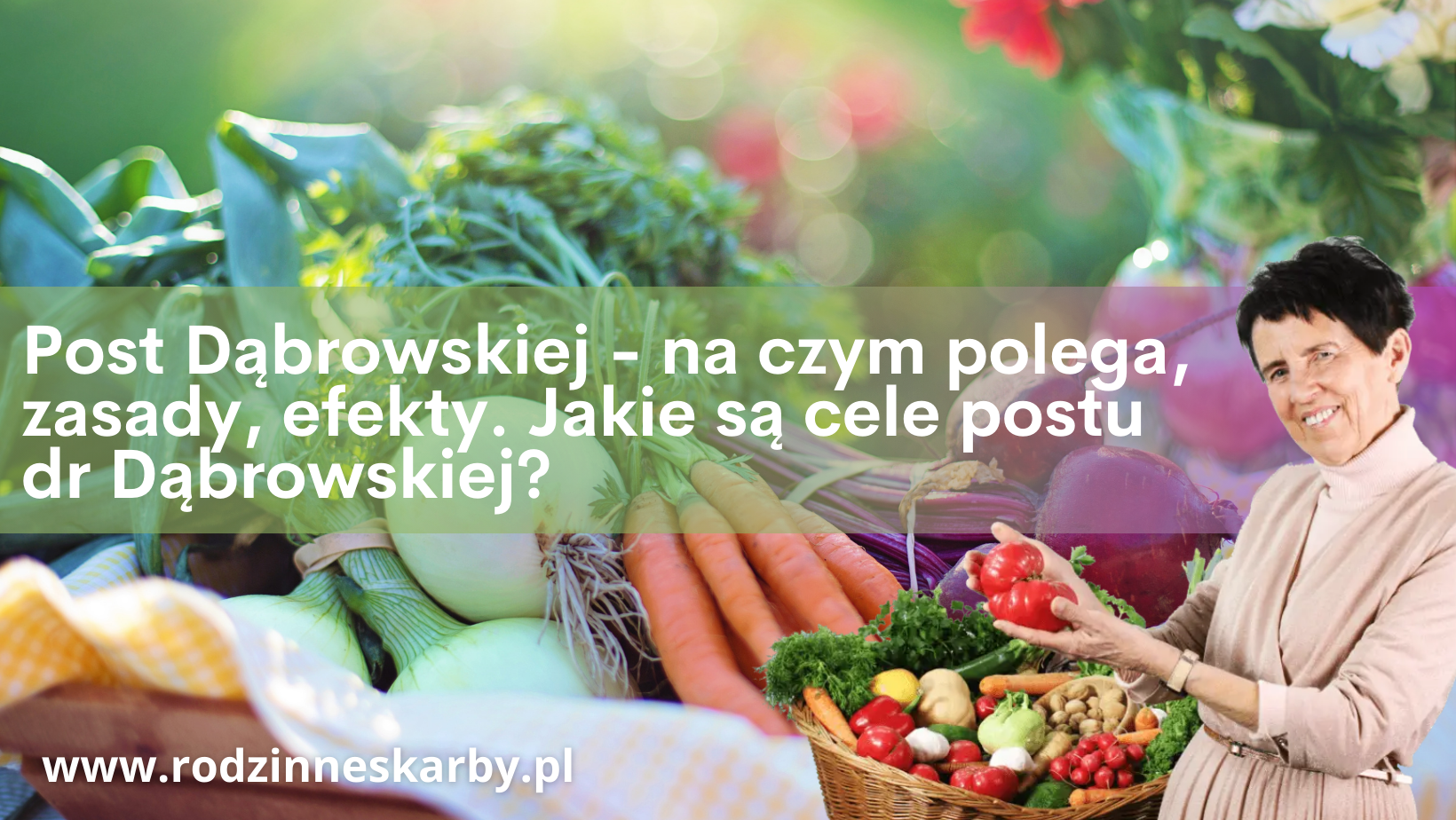 Post Dąbrowskiej – na czym polega, zasady, efekty. Jakie są cele postu dr Dąbrowskiej?