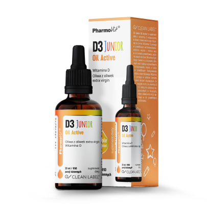 witamina d3 dla dzieci junior oil active 30 ml pharmovit