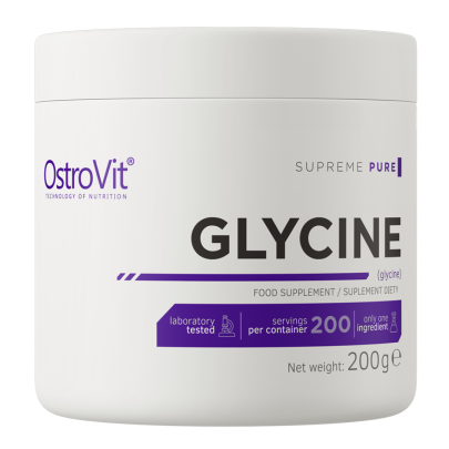 glicyna w proszku 200 g ostrovit